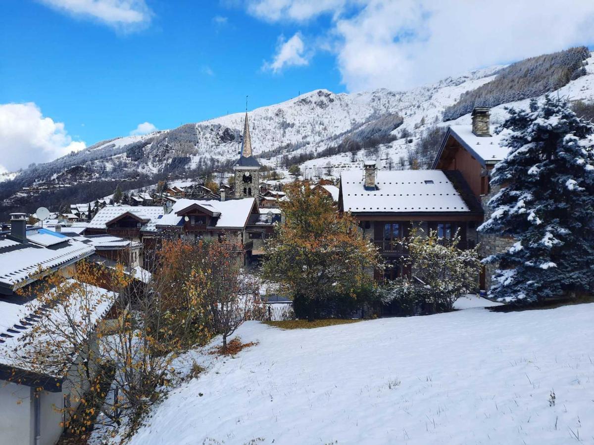 Charmant Appartement 3 Pieces Avec Parking Et Wifi A Saint-Martin-De-Belleville - Fr-1-452-351 Екстериор снимка